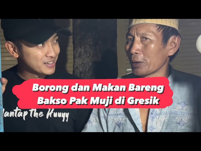 Borong dan Makan bareng Bakso Pak Muji di Kota Gresik bersama masyarakat ‼️ #ahieborong class=