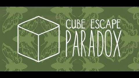 Cube Escape Paradox Walkthrough (1)
