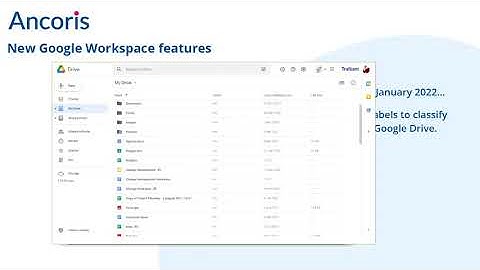 Use labels to classify files in Google Drive