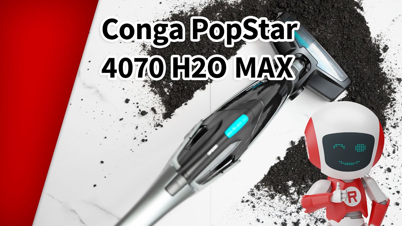Cecotec Conga Popstar 4070 H20 Max - aspirateur vertical - YouTube