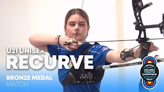 Nanna VS Ari - U21 Recurve Bronze Final Unisex by Archery TV Iceland 383 views 1 month ago 6 minutes, 4 seconds