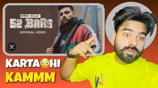 Reaction on : 52 Bars (Official Video) Karan Aujla | Ikky | Four You EP