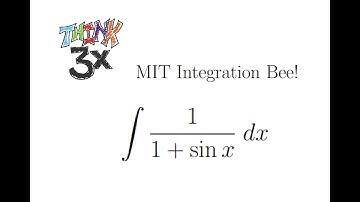 MIT Integration Bee! 1/(1+sin(x)) Solve this fun integral!