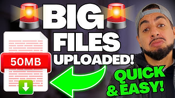 EASILY UPLOAD LARGE Digital Product Files Over 20MB On Etsy NOW