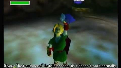 Easy Setup for Deku Tree Wrong Warp as Adult