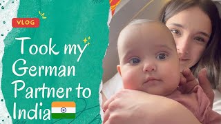 Indian-German baby going to India I 24 hour travel from Berlin - Lucknow