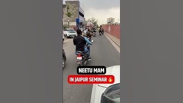 नीतू मैम का 🔥जयपुर में भव्य स्वागत 😍 #neetusinghenglish #kdlive #motivation #jaipur