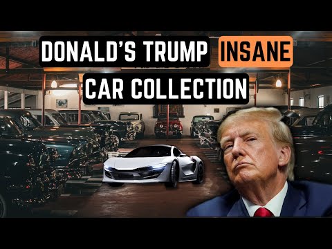 Video: Donalda Trumpa automašīna: 400 000 ASV dolāru Mercedes-Benz SLR McLaren