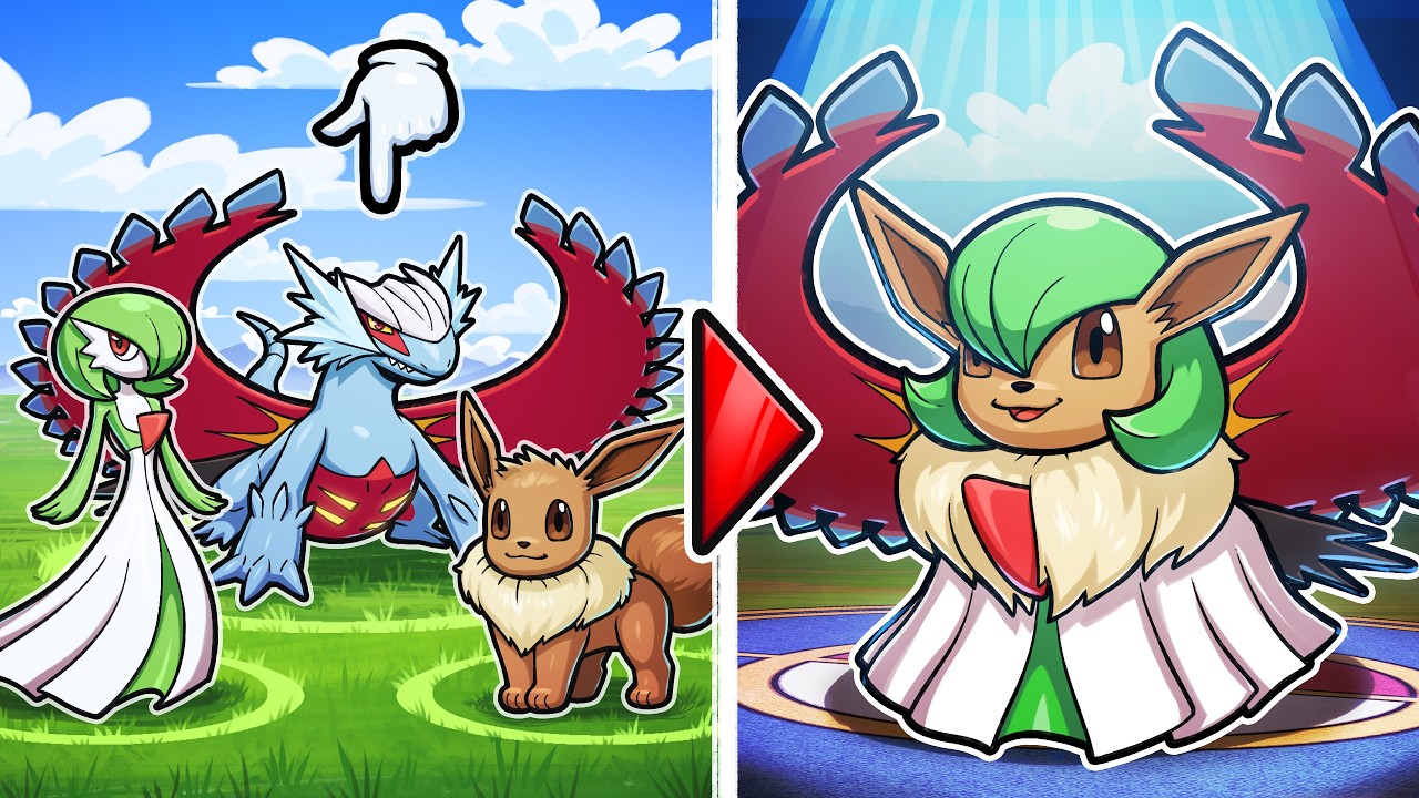 Choose Your Starter Pokemon, But FUSE THEM TOGETHER!