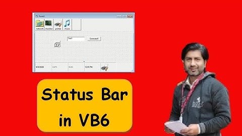 Status Bar Control in VB 6.0
