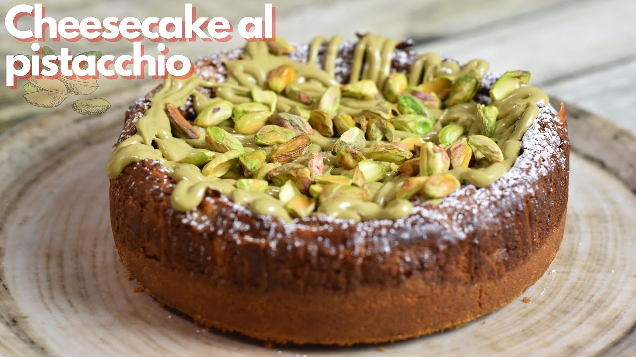 Cheesecake al pistacchio