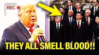 FURIOUS World Leaders TWIST THE KNIFE as TRUMP RETREATS