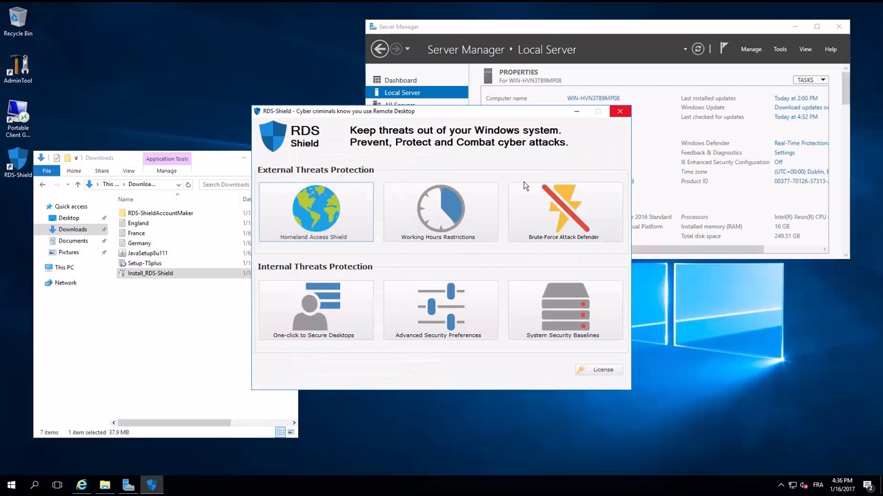 Securing Remote Desktop with RDS Shield. 10 mn to setup and secure a ...