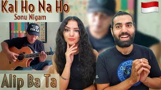 ALIP BA TA PLAYING KAL HO NA HO!! 🤯 | Kal Ho Na Ho - Sonu Nigham (fingerstyle cover) REACTION!!