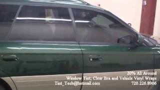 Tint on Subaru Outback
