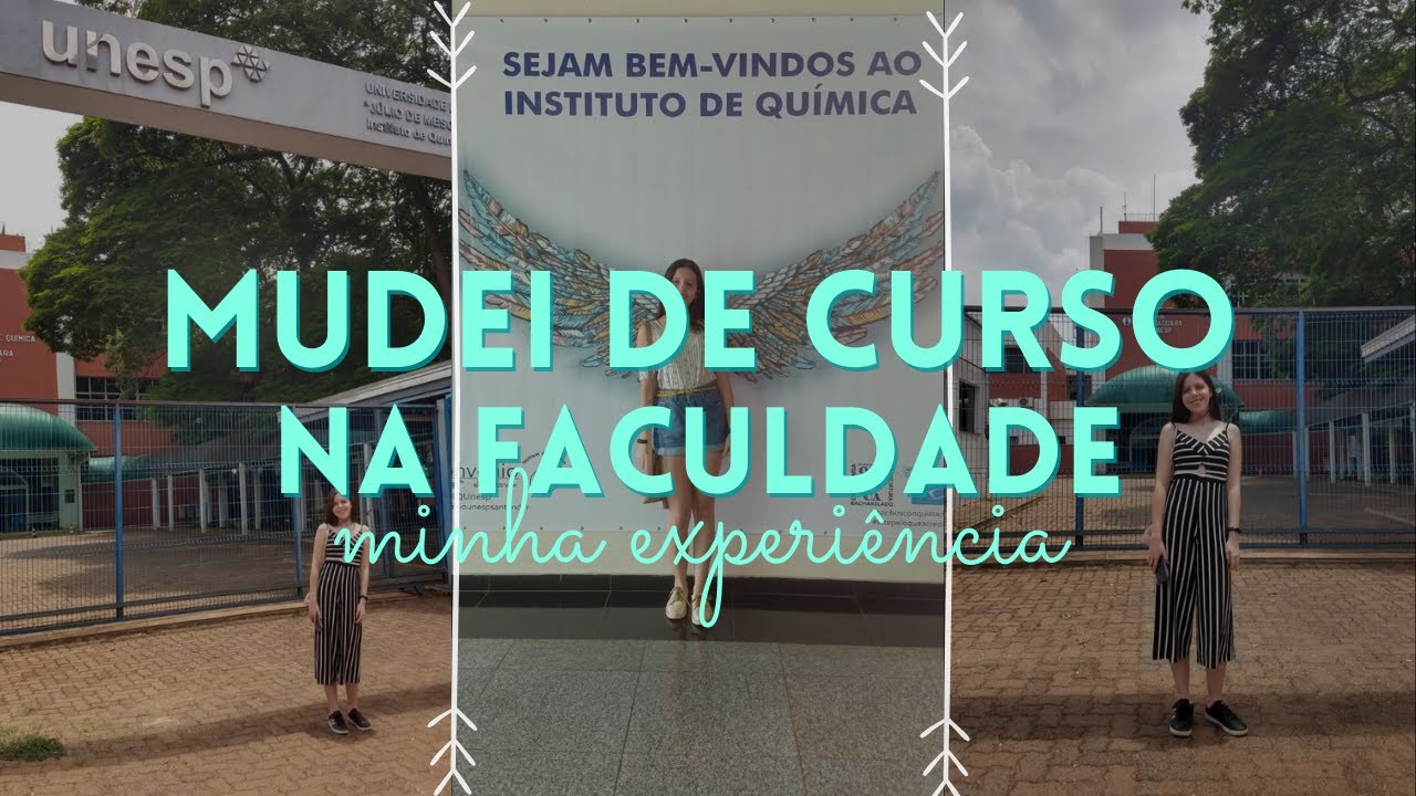 Mudar de curso na faculdade: minha experência - YouTube