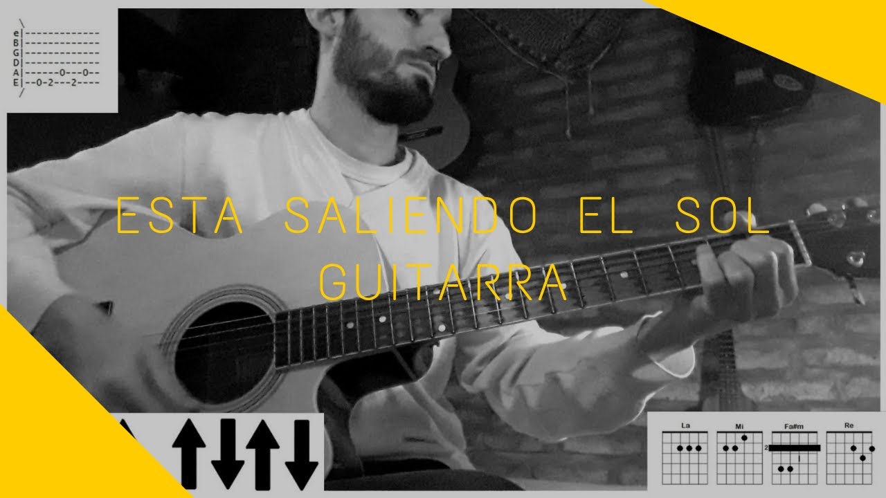 GUITARRA | Esta Saliendo El Sol - Intoxicados (Guitarra cover/tutorial) Martin Lopez