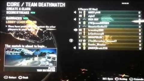 BLACK OPS 2 LOBBY ISSUES