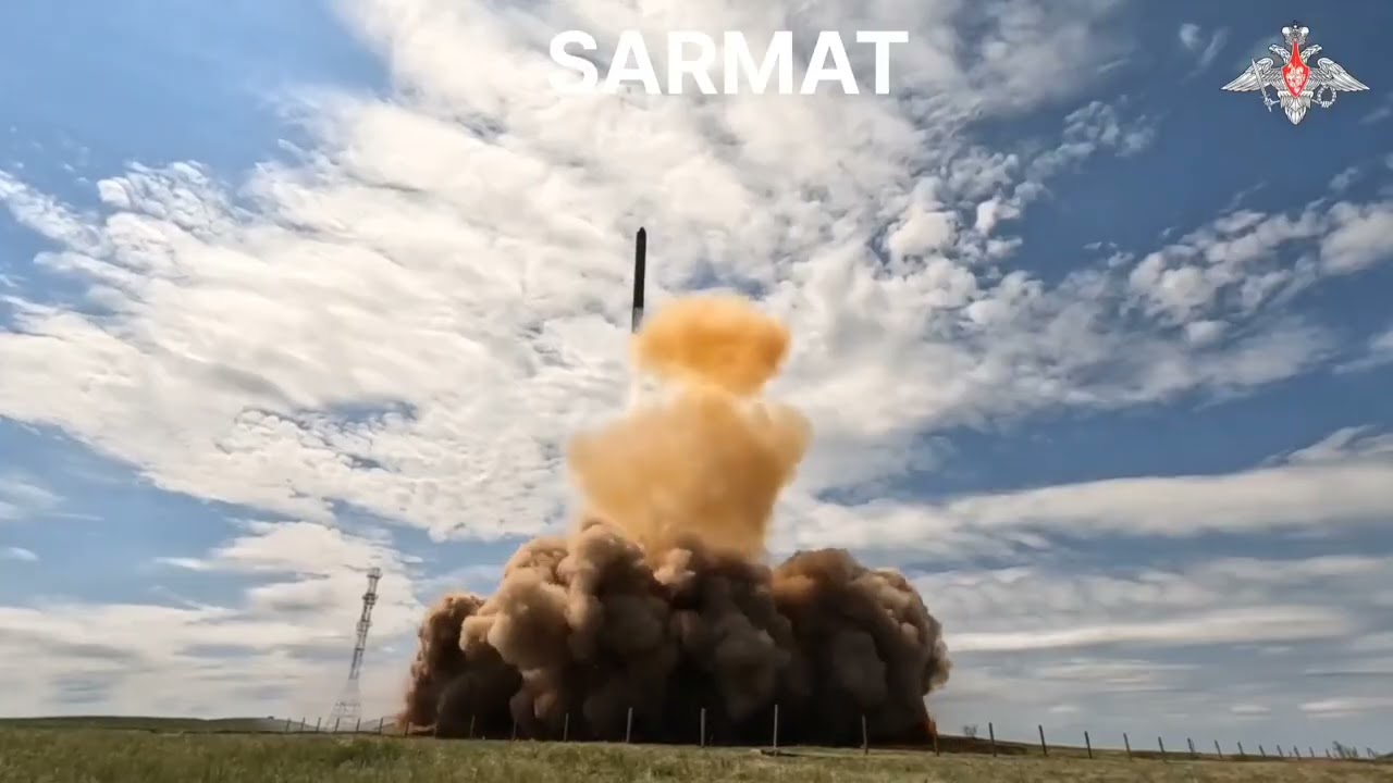 Rússia faz teste final do míssil Sarmat, o "Satanás"