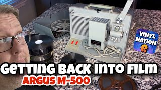 Argus M-500 8mm Film Projector!