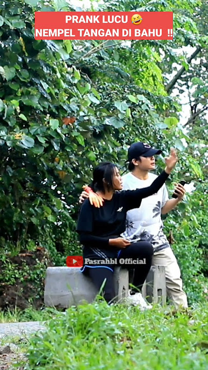 KAGET ! NEMPEL TANGAN DI BAHU PRANK #shorts