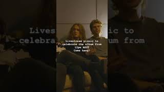 Vacations Announcing their Instagram Livestream Picnic ~ Forever In Bloom album Release Day 9/17/20