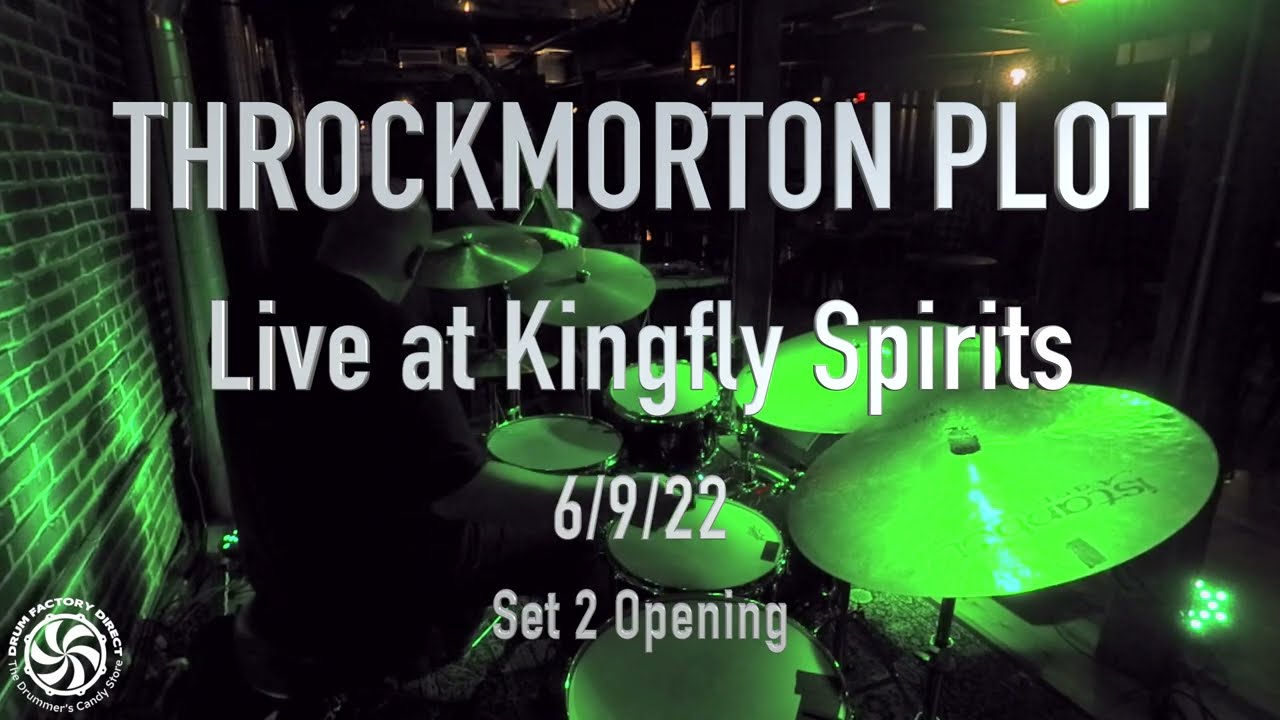 Drum Cam: Throckmorton Plot (Featuring Drummer David Throckmorton), Set 2 Opening Improv Excerpt