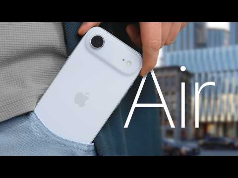 iPhone Air в реальной жизни