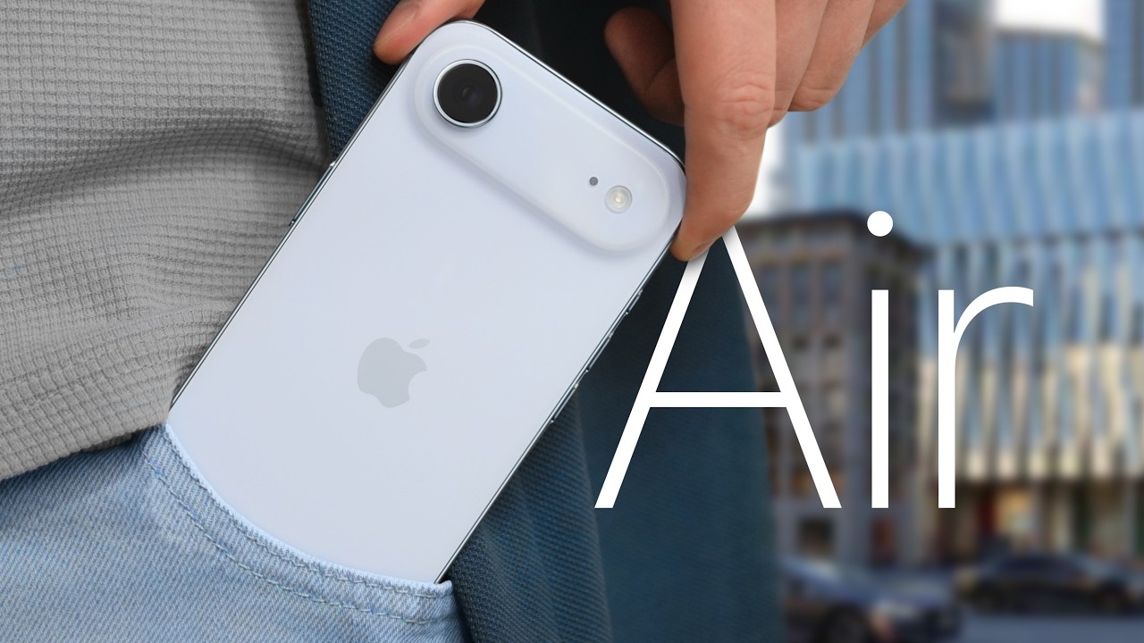 iPhone Air в реальной жизни