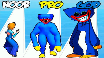 Poppy Master 3D - NOOB vs PRO vs HACKER