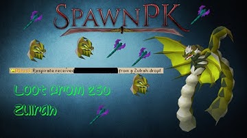 [RSPS] SpawnPK Loot from 250 Zulrah! 10b Giveaway!! WE MADE 8B+