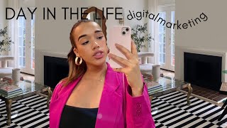 DAY IN THE LIFE OF A DIGITAL MARKETER | what I do as a content manager #vlogmas