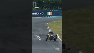 crosskarts are wheelie fun 😜 #FIARallycross #EuroRX #rallycross #rally @fiarallycross