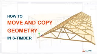 S-TIMBER Tutorial - Moving and Copying Objects