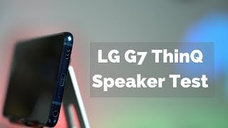 lg g7 thinq stereo speakers