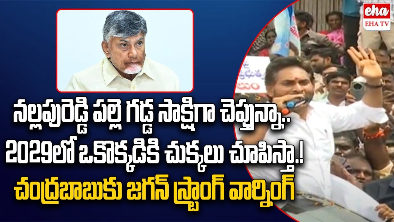 YS Jagan Strong Warning TO CM Chandrababu Over Pulivenudla ZPTC By ...