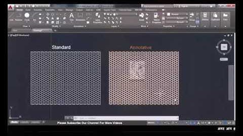 Autocad 2016 – 43  How to use Annotation Scale in Autocad  Part 2   Hindi