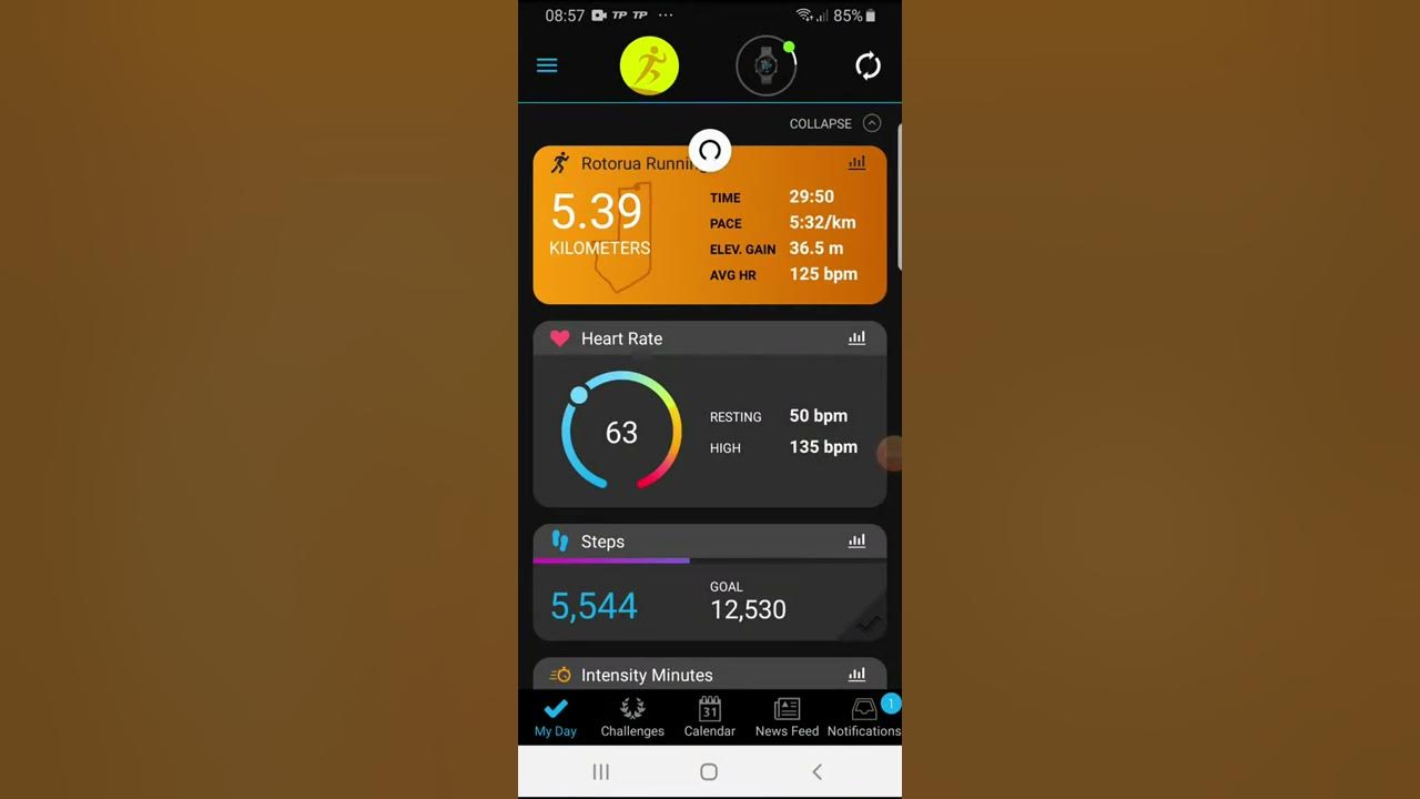 Setup Stryd power zones data field with Garmin Connect Mobile YouTube