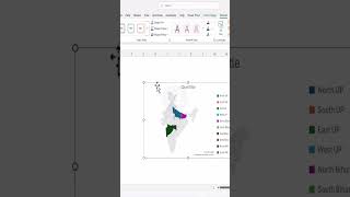 Excel Map Chart Hack for Quick Geo Analysis #excel #excelforbeginners #excelshortcuts #office