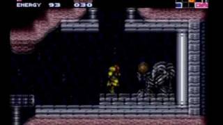 Super Metroid 100% Walkthrough Part 5 - Mini Boss Battle Spore Spawn