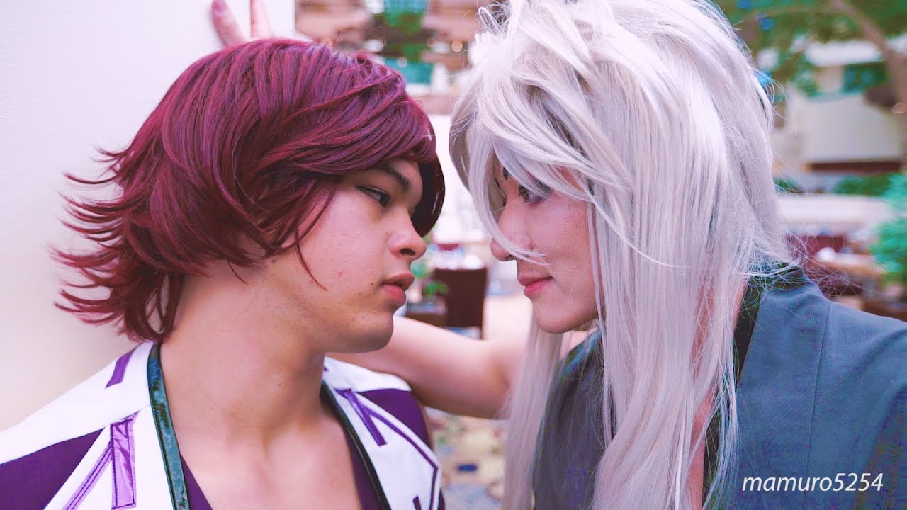 A YaoiCon 2015 Shokugeki no Soma Touken Ranbu Sword Boys Cosplay