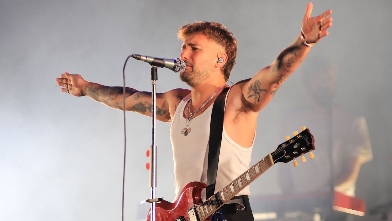 Así empezó Dani Fernández su concierto en Vigo