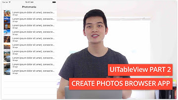 Part 7: UITableView and UITableViewController Swift Tutorial with Xcode | Episode 49