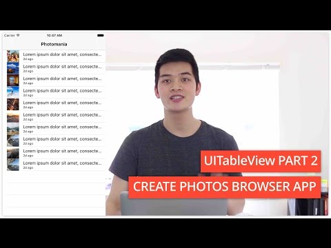 Part 7: UITableView