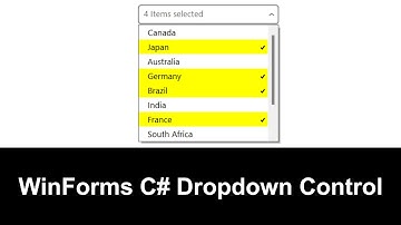 🔽 C# WinForms Dropdown Control – Smooth & Stylish UI with Siticone! 🚀