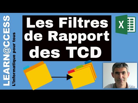 Excel -  Les Filtres de Rapport dans les TCD