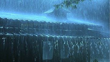 Rain Sounds For Sleeping - 99% Instantly Fall Asleep With Rain And Thunder Sound At Night