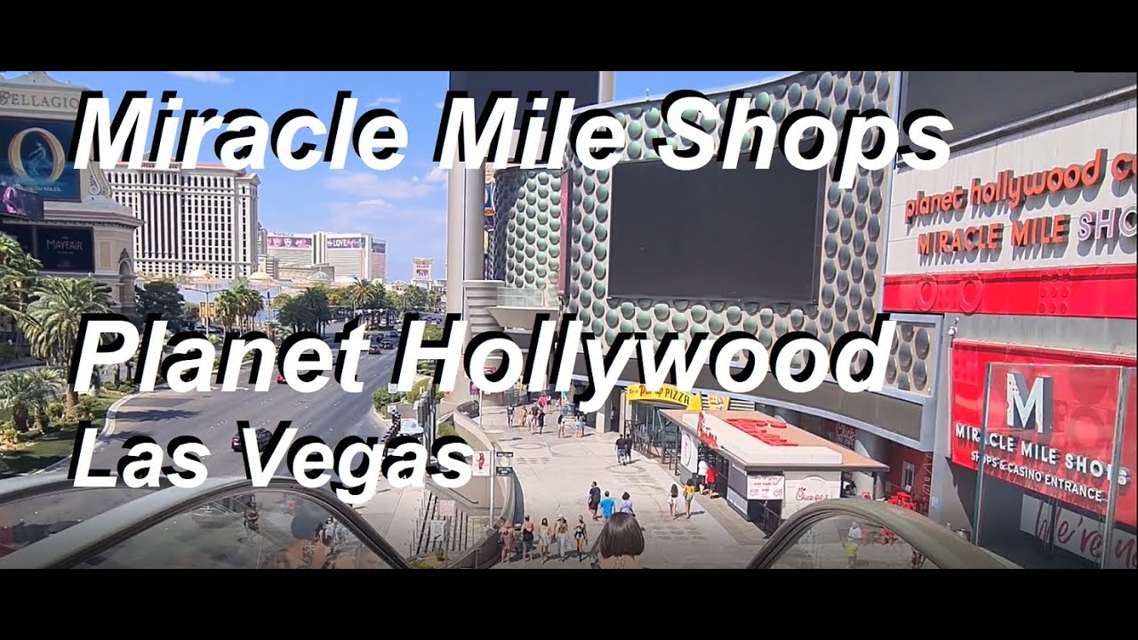 Miracle Mile Shops Hollywood Las Vegas Walking Tour YouTube