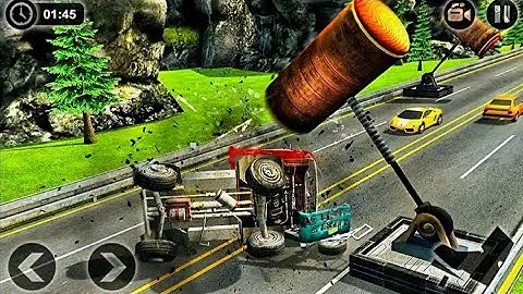 Speed Bump Car Crash Simulator - Android Gameplay