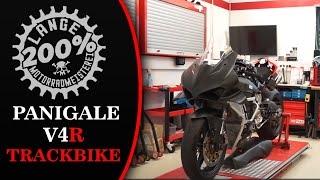 Ducati Panigale V4R Trackbike - Erster Test Termignoni D200 / Pure Sound / Details / Racebike